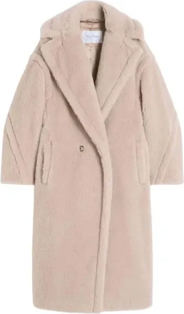 Max Mara Jassen, Dames, Beige, XS, Belted Coats