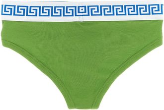 Versace Womens Bicolor Cotton Briefs Clothing