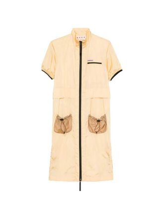 Marni Abito Marni con zip frontale e coulisse in vita