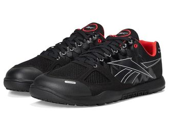 Reebok Nano 2.0 Mens Shoes Black/Energy Red : 8 D - Medium, Textile/Synthetic