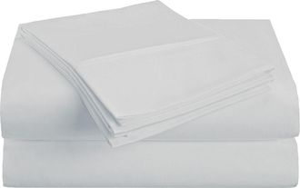 Superior Discontinued Superior Solid Wrinkle-Resistant Deep Pocket Soft Sateen Weave Microfiber Sheet Set