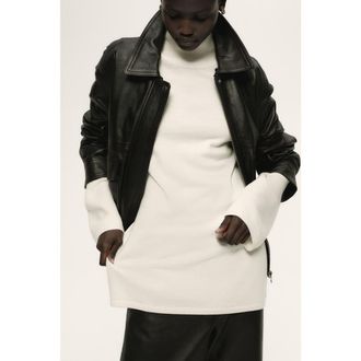 H&M Merino Wool Turtleneck Jumper in Cream at Nordstrom, Size Xx-Large