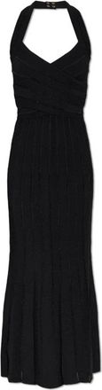 Balmain Backless Dress - Dames - Casual kleedjes - Zwart - L - Kleedjes