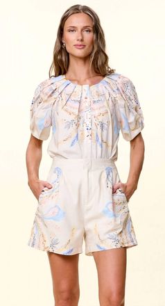 Cleobella Sebastian Pull-On Short In Goleta Print