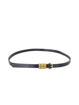 Pinko Calf Leather Belt - Black