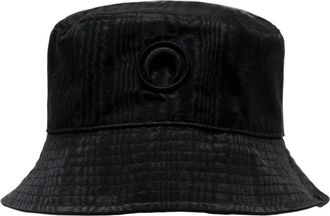 Marine Serre Moire Bucket Hat - unisex - Hoeden - Zwart - S/M - Katoen - Accessoires