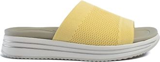 Remonte Womens Knit Slide Sandal In Yellow