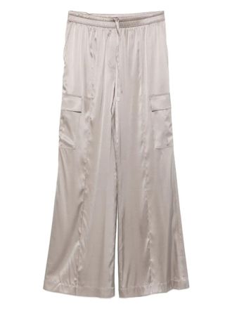Tom Ford drawstring-waist trousers - Silver