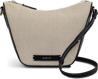 Radley London Small Oak Street Canvas Crossbody Bag in Natural at Nordstrom Rack