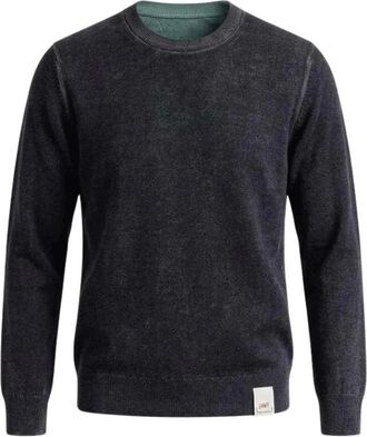 Bob Tokyo Uni Crew Neck - Heren - Truien - Grijs - Maat: M Wol