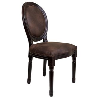 Wanderlust Deco Wanderlust Deco - Silla De Madera Marr&oacute;n 48x46x96