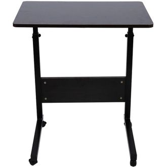 OEM Soporte Para Port&aacute;til De Altura Ajustable, Mesa Auxiliar De Lectura Para Cama/oficina (nogal Oscuro) -crezuo