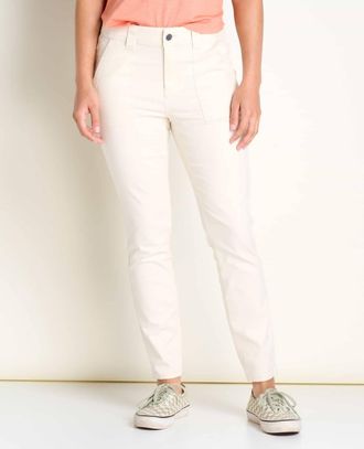 Toad & Co Earthworks Ankle Pants In Salt