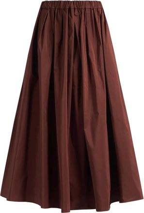 Max Mara Rokken, Dames, Bruin, S, Stijlvol Bruno 1234 Model