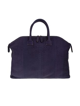 Zagliani Python Skin tote - Paars