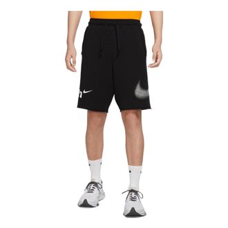 Nike Casual Sports Large Logo Printing Shorts Black DX6310-010
