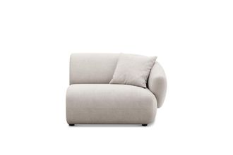 Castlery Auburn Right Arm Sofa Customized, Cream, Spill Resistant, Modular for Sofas by Castlery