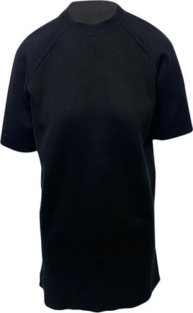 Louis Vuitton Pre-owned Womens Embellished Shirt Dress in Black Cotton - Size Small