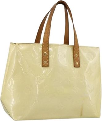 Louis Vuitton Pre-owned Perle Handtas - Dames - Vintage Handtas - Beige - ONE Size - Leer - Vintage