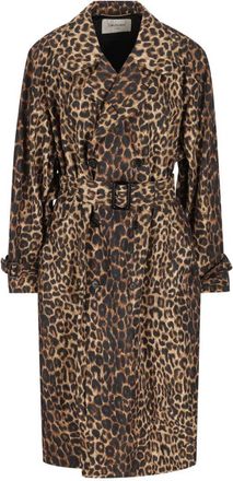 Saint Laurent bedrukte nylon trenchcoat