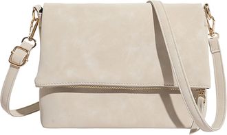 Generic MRKU Shoulder Bag with Zipper Crossbodywith Adjustable Shoulder Strap Messenger for Women Work Shopping Travel