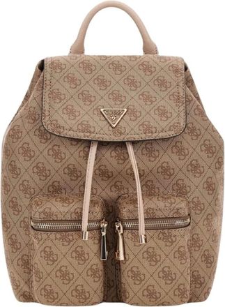 Guess Tassen, Dames, Beige, ONE Size, Manhattan II Rugzak