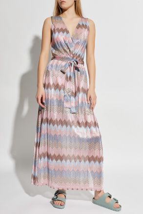 Melissa Odabash Patterned Dress, Womens, Multicolour