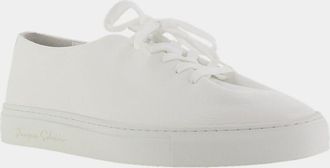 Jacques Solovière Niedrige Schnürsneakers aus genarbtem Leder Hervé