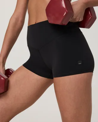 Vuori Clothing AllTheForm Micro Shorts 2.5 | Black Tonal | XS, Size Extra Small