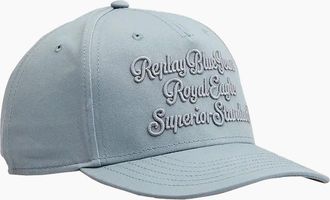Replay Mens Replay Baseball Cap LIGHT BLUE - Size: ONE