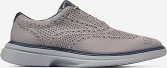 Cole Haan Mens &Oslash;riginal Grand Cityspectre Stitchlite Oxford Shoes - Grey Size 10.5