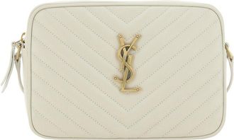 Saint Laurent Lou Zip-up Quilted Camera Bag