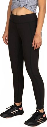 Sherpa Dolma Softshell Tights Leggings In Black
