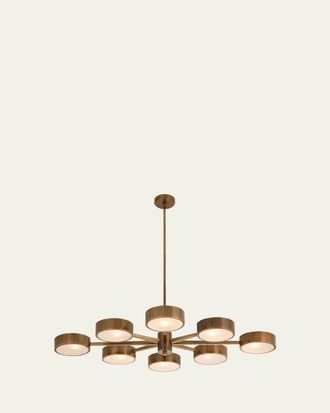 Arteriors Linus 52 8-Light Starburst Chandelier
