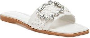 London Rag Hazbin Slide Sandal in White at Nordstrom Rack, Size 10