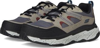 Skechers Mens Dlux Journey Sr Carbon Nano Safety Shoes, Blue 1, 8.5 UK