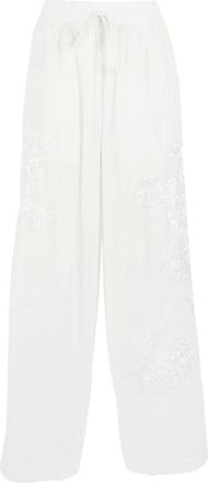P.A.R.O.S.H. Wide Trousers, female, White, Size: XS Ninja Wide Trousers