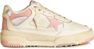Golden Goose White Leather Sneakers