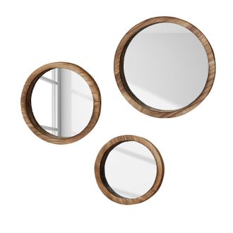 Boltze home24 Spiegel Jones (3-teilig)