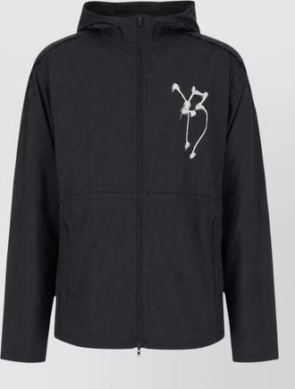 Yohji Yamamoto nylon raincoat