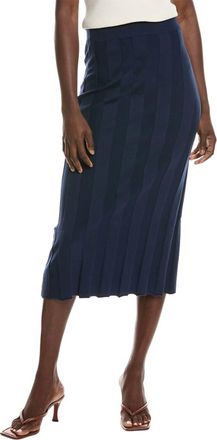 Electric & Rose Womens Luca Midi Skirt In Indigo