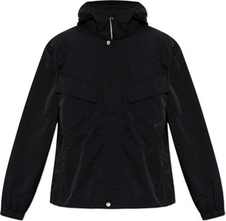 Kenzo Signature Short Windbreaker - Heren - Regenjassen - Zwart - XL - Nylon - Jassen