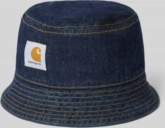 Carhartt Work in Progress Bucket Hat mit Label-Patch Modell Belmar in Jeansblau, Gr&ouml;&szlig;e L/XL