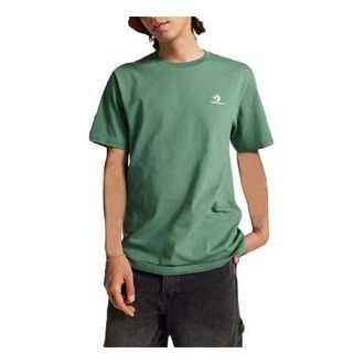 Converse Go-To Embroidered Star Chevron Standard-Fit T-Shirt Olive 10023876-A32