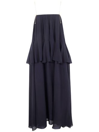 Chlo&eacute; Slessleeves Midi Dress