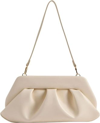 Themoir&egrave; Dames, Tassen, Beige, Maat: ONE Size Su&egrave;de