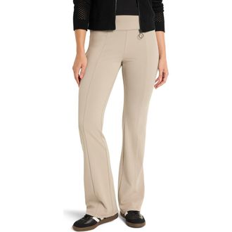 Nic+Zoe Luxe Stretch Bootcut Pants in Dark Cobblestone at Nordstrom Rack, Size Large