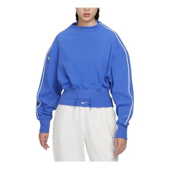 Nike (WMNS) Nike Sportswear Collection Enterprise-Collar Top Blue FB8753-411