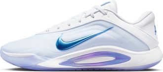 Nike Womens AOne Blue Ice Aja Wilson Basketball Shoes in White | FZ8605-104