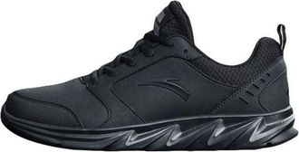 Anta Running Series Sneakers Leather Black 91815522-9